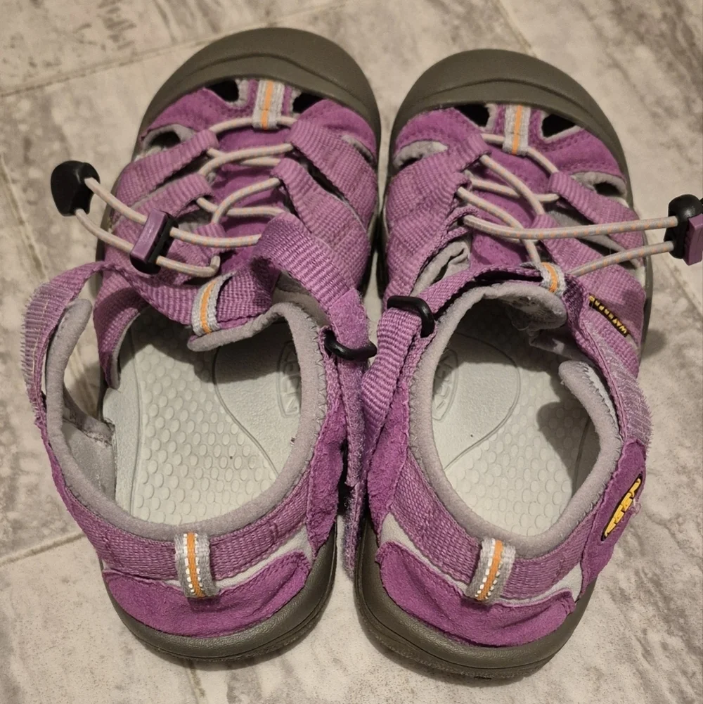 Keen Kids Purple and Gray Sandals